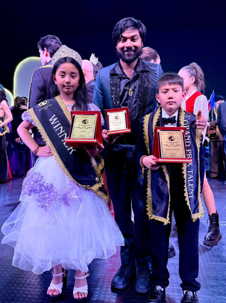 Samriddhi Shah Wins Top Title at 'World Rising Star' in Georgia