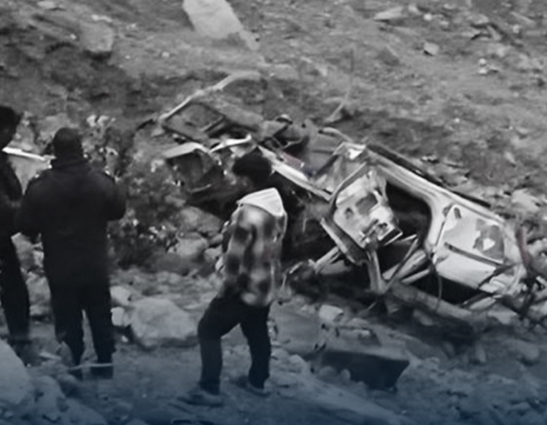 Jeep Accident in Kapurkot, Salyan: Driver Passed Away, Three Injured