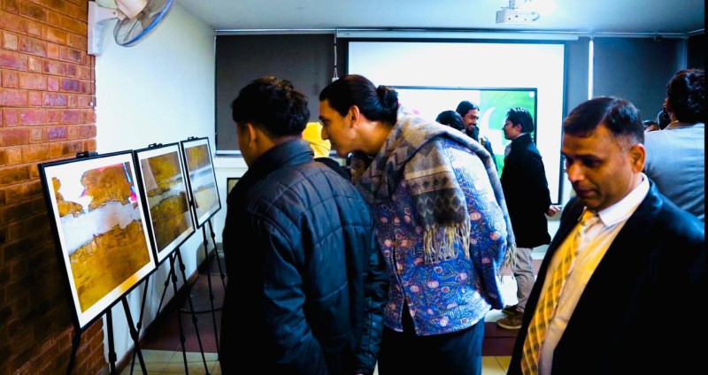 Pakistan Embassy, Kathmandu Hosts Art Exhibition and Artist Talk