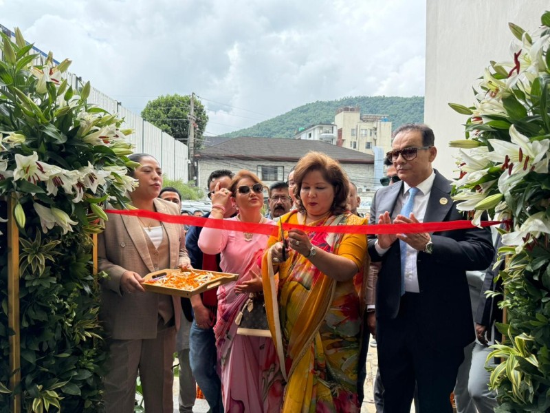 Bagaincha Resort and Spa Inaugurated in Pokhara by Foreign Minister Arzu Rana Deuba