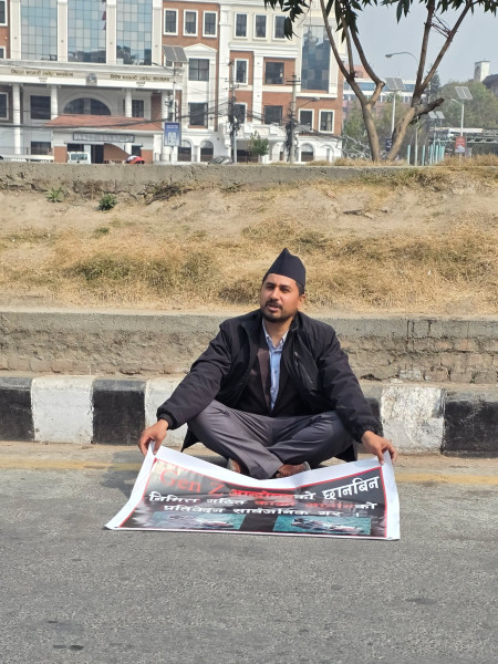 Dr. Bijay Panta on Hunger Strike Demanding Public Release of Karki Commission Report