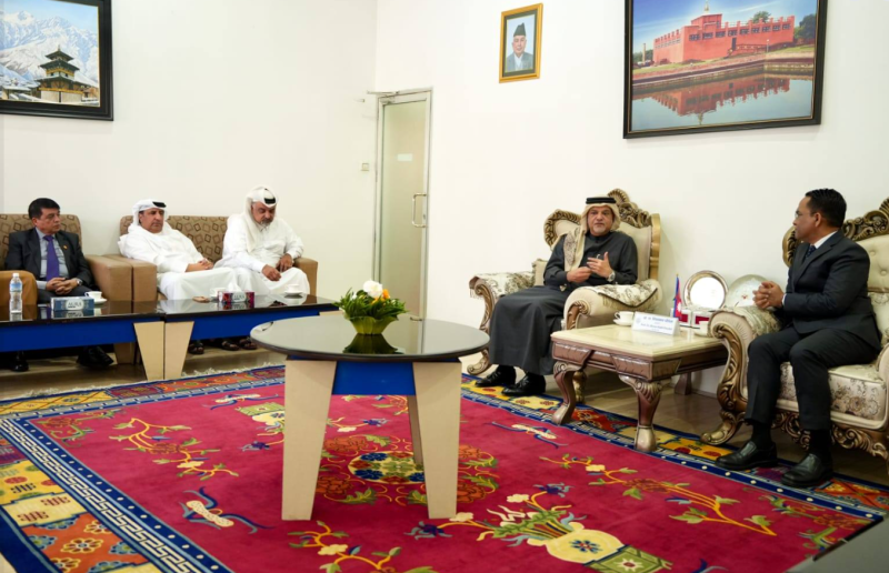 Qatar Chamber Delegation Visits Nepal to Strengthen Economic Ties