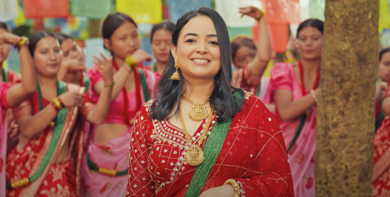 Pujan Kafle Releases New Teej Song 'Chhadke Tilhari'