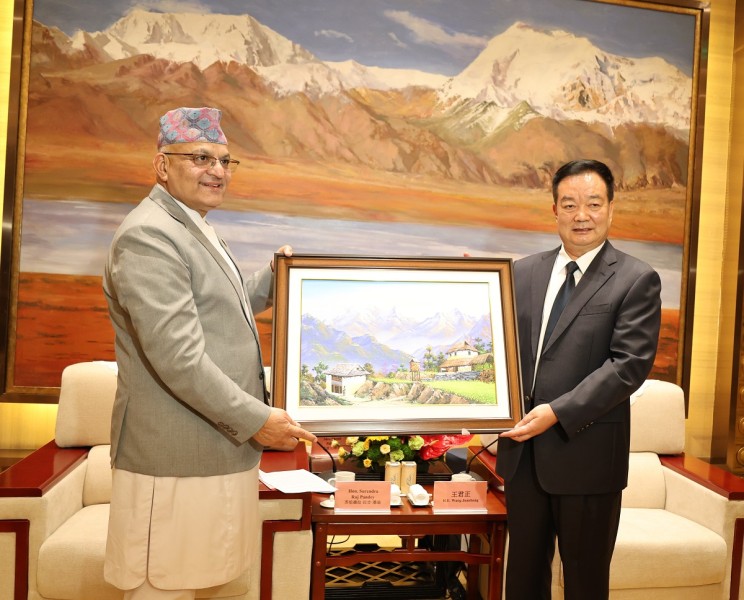 CM Pandey Returns from China Visit Focused on Nepal-China Ties