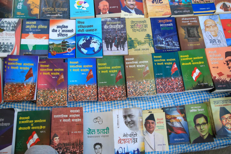 Book Sales at the Nepali Congress Special Convention (In Pictures)
