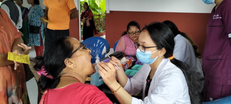 Free Dental Health Camp Concluded by Newa Misa Puch, Nayabazar