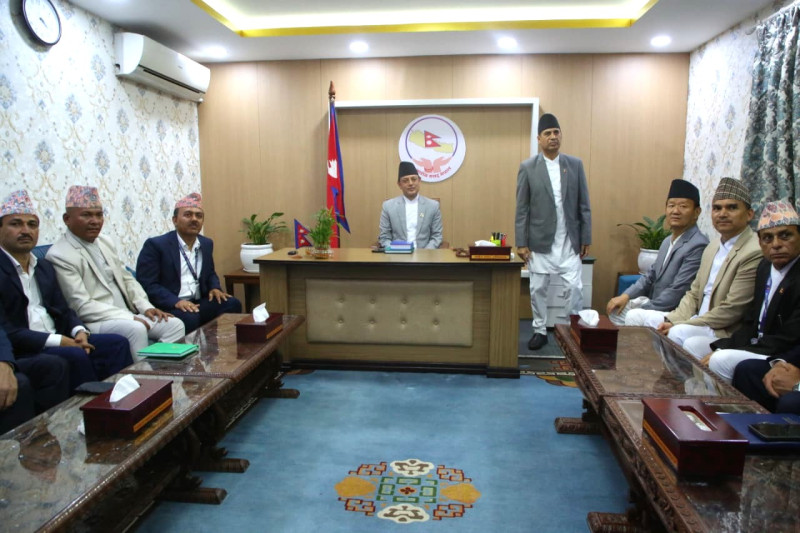 Newly Elected Speaker Dol Prasad Aryal Assumes Office