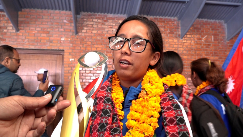 Visually Impaired Women's Cricket Team Returns Home After T20 World Cup