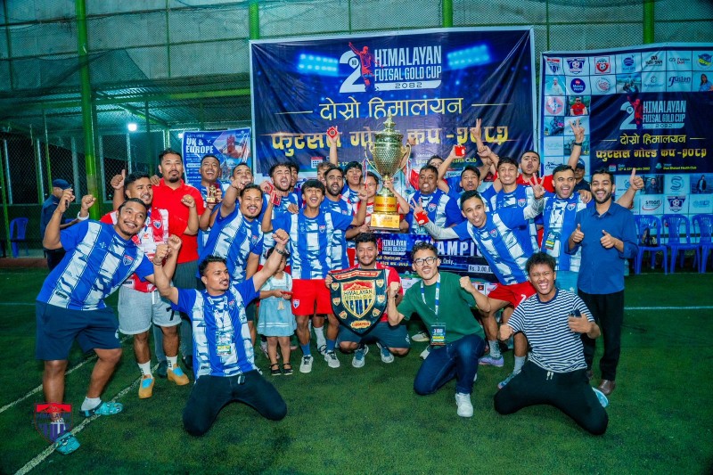 Himalayan FC Retains Title at Second Himalayan Futsal Gold Cup 2082