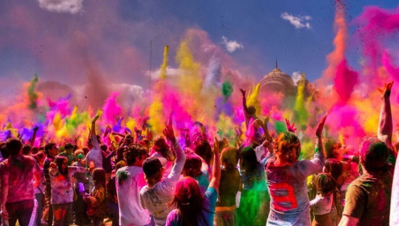 Vibrant Holi Festivities Take Over the Terai Today