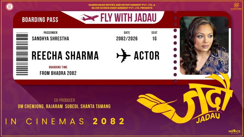 Richa Sharma Joins the Film ‘Jadau’; Paired Opposite Mukun Bhusal