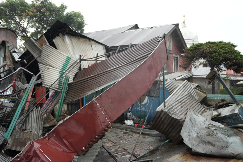 Kathmandu Metropolitan City Demolishes Illegal Structures at Thapathali Ram Mandir Complex