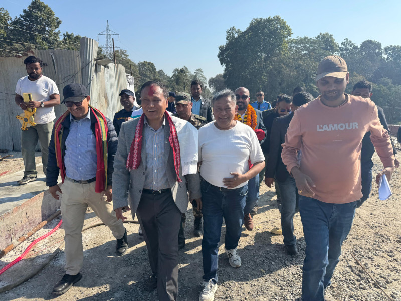 Construction Progress of Dudhaura Bridge and Kalaiya-Matirwa Road