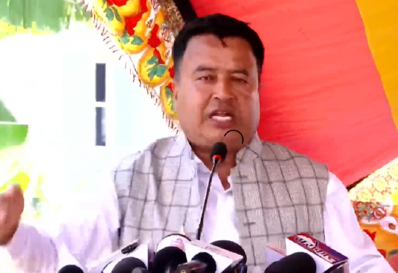 UML Leader Basnet Threatens Gen-Z: "Come to Gundu, and Your Hands Will Be Broken!"