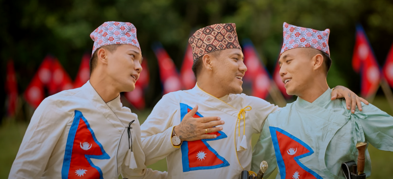 Patriotic Song “Mero Shiraima Himal Dilma Nepal” Released