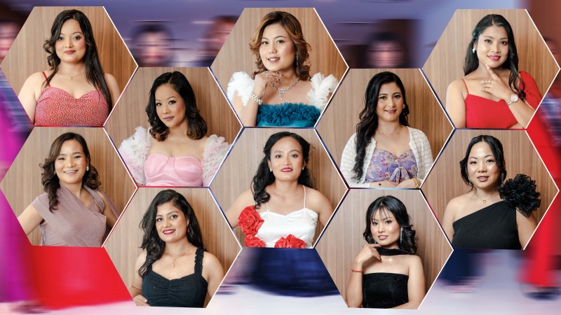 Photoshoot of Finalists for ‘Mrs. Purbeli Icon’ Second Edition Completed