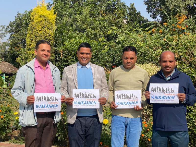 Nepalgunj to Host Walkathon on the Occasion of International Anti-Corruption Day