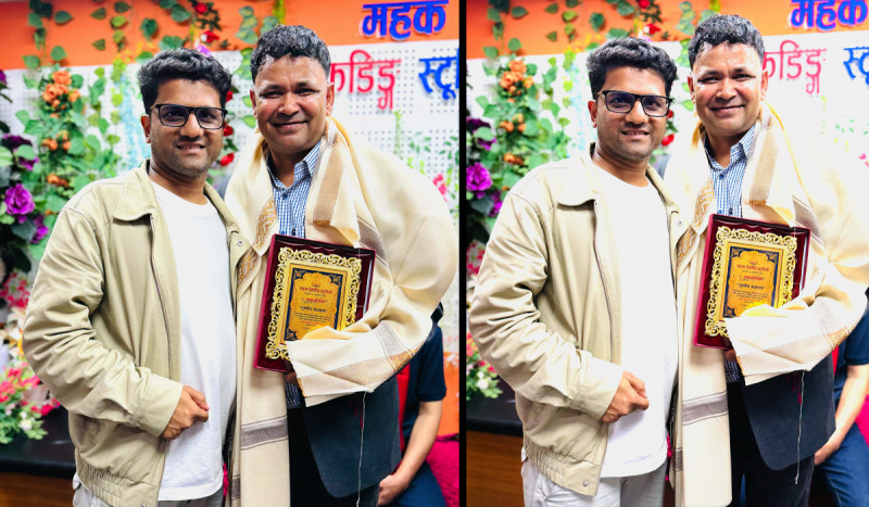 Veteran Journalist Suman Sapkota Honored in Kathmandu for Outstanding Contributions to Media and Society
