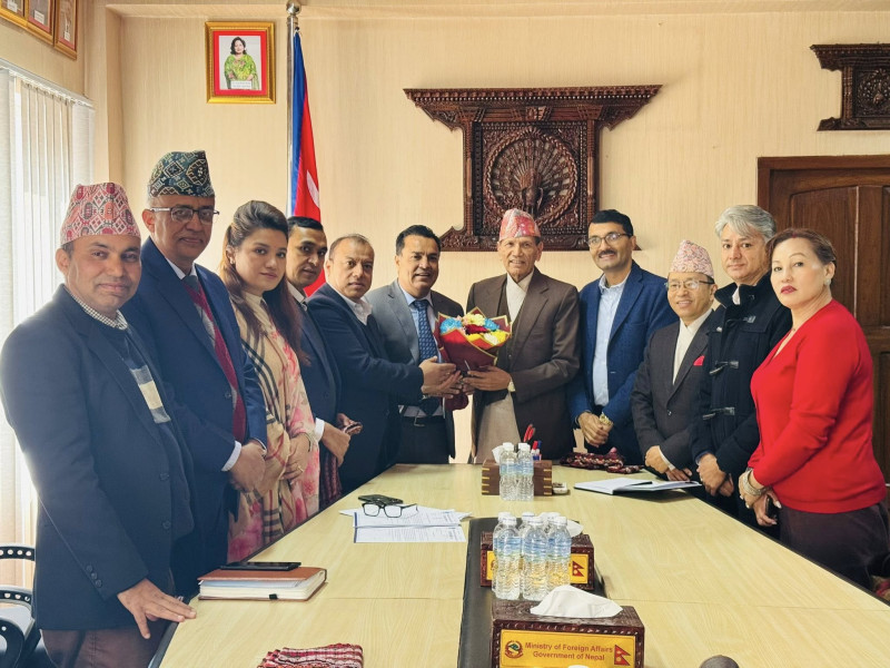 Conduct the 12th NRNA Convention according to the Bylaws: Foreign Minister Balananda Sharma