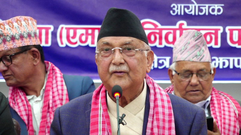 Oli Accuses RSP of Attempting to Disrupt Elections