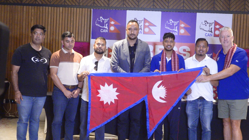Nepali Squad Farewell for ACC Premier Cup, Trust Placed in Sandeep