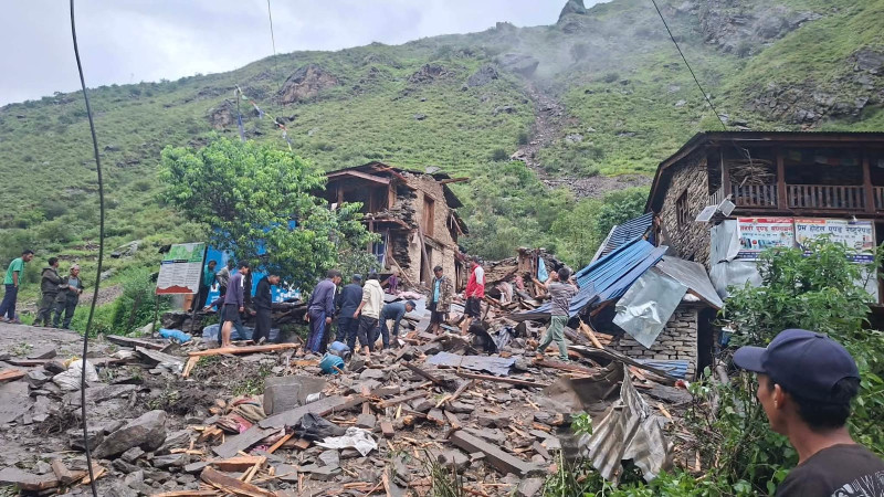 Tragic Landslide Incident Claims Life of Toddler; Parents Injured