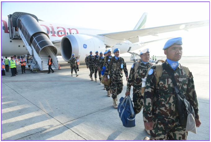 16th Rotation of the Nepalese Army in South Sudan
