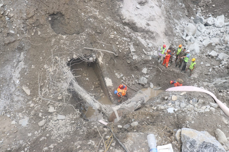 119 People, Including a British National, Rescued via Helicopter