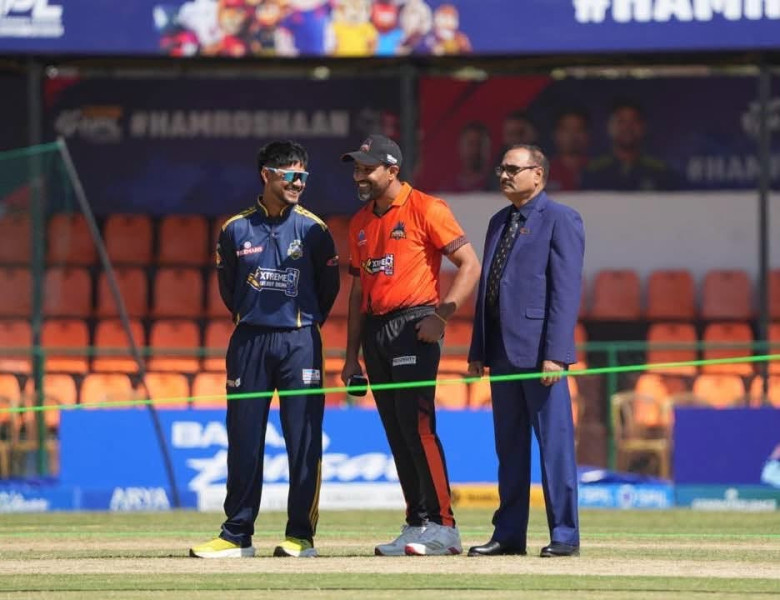NPL: Chitwan Rhinos get off to a good start, 50 runs in the powerplay