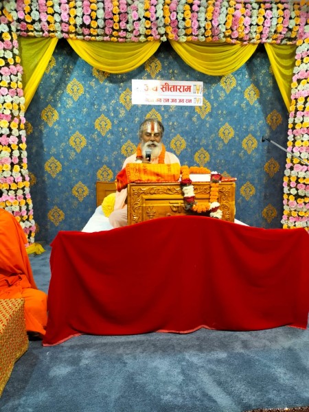 Bhagwat Katha Continues for Second Day with Devotees’ Enthusiastic Participation in Pokhara