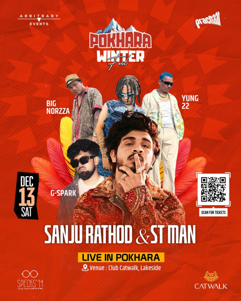 'Pokhara Winter Fest' Happening Next Saturday, Featuring Indian Artist Sanju Rathod