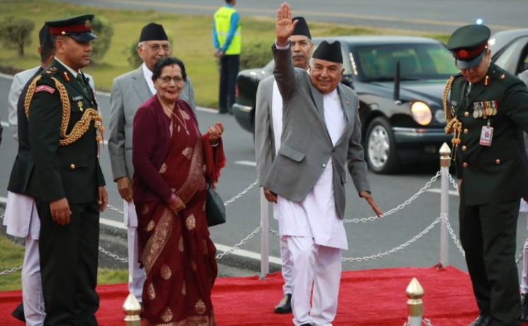 President Paudel Returning Home Following Official Visit to Japan