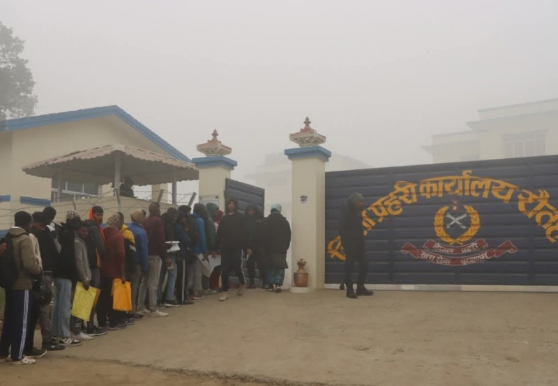 Rautahat Sees High Enthusiasm Among Youth to Become Election Police