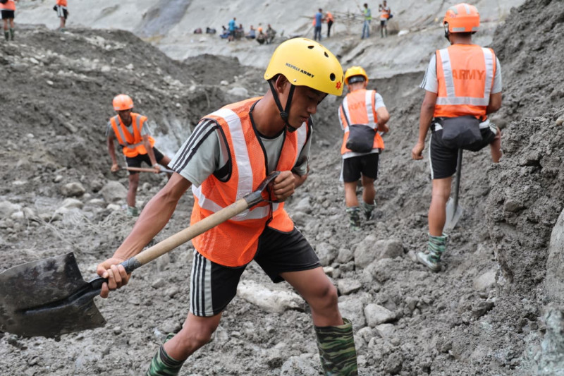Relentless Overnight Rescue Efforts at Upper Trishuli-3 'A'