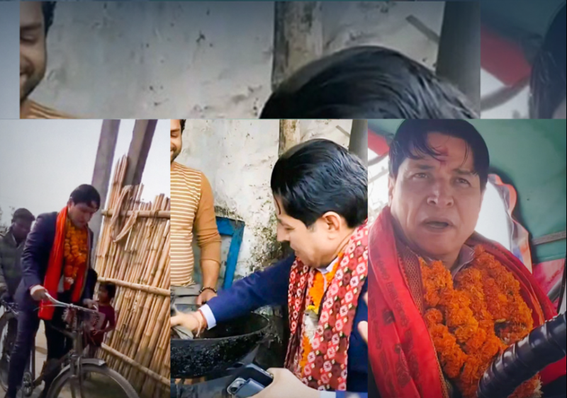 Rishi Dhamala's Election Gimmicks: From Washing Dishes to Driving Tractors