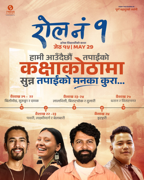 Production Team of 'Roll No. 1' Reaches Outskirts for Film Publicity