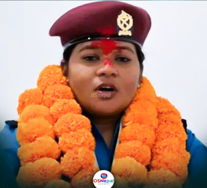 Sangita Adhikari, Police Officer Who Saved Dang District Court from Arson, Receives Special Promotion