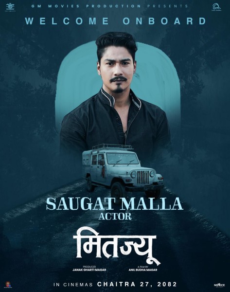 Saugat Malla Joins ‘Mitjyu’; Reunites with Dayahang Rai