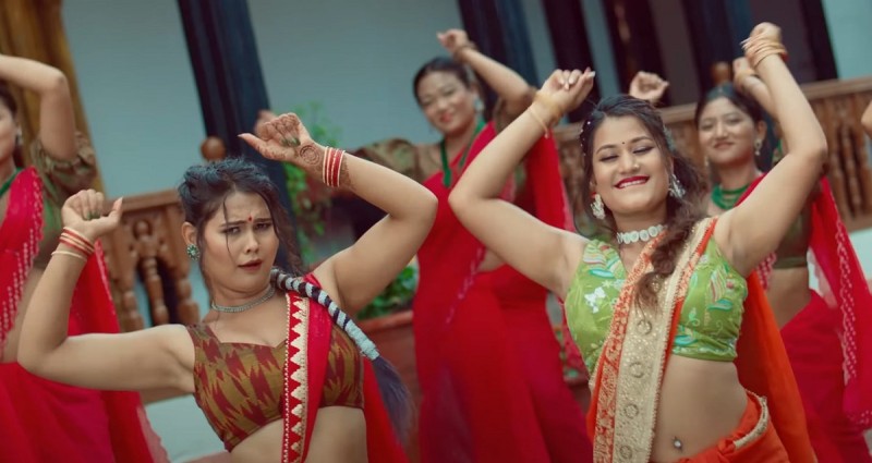 Bold Glamour and Festive Vibes: Teej Song ‘Nakhara’ Video Gains Popularity