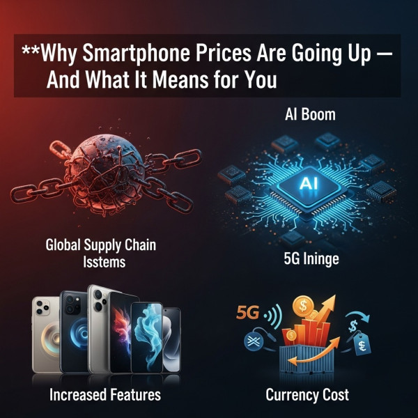 Why Smartphone Prices Are Rising Across Brands: The Story Behind the Numbers