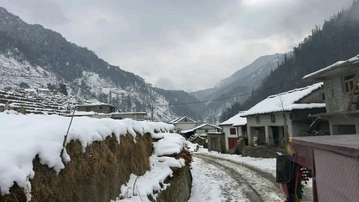 Heavy Snowfall in Bajura Brings Mixed Relief and Challenges