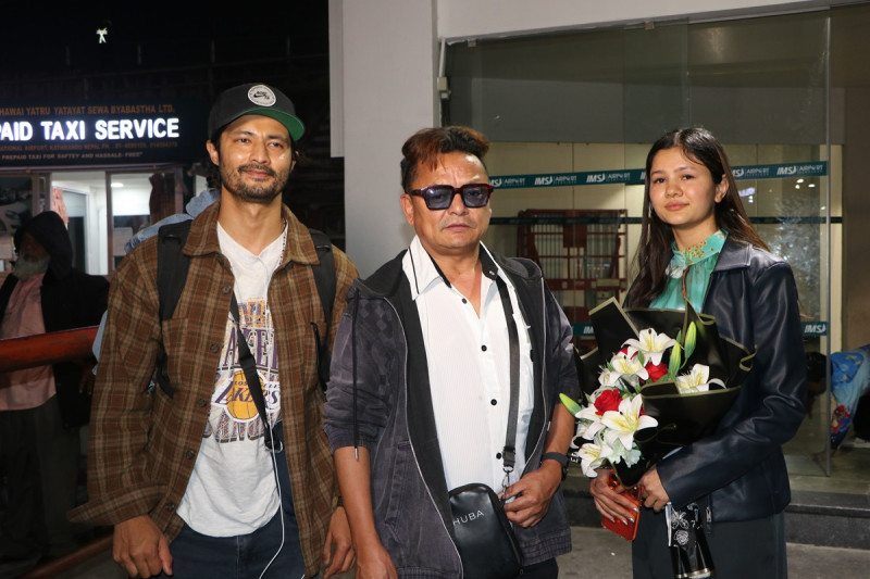 Director Shovit Basnet and Artists Return to Nepal for Promotion of Film 'PR'