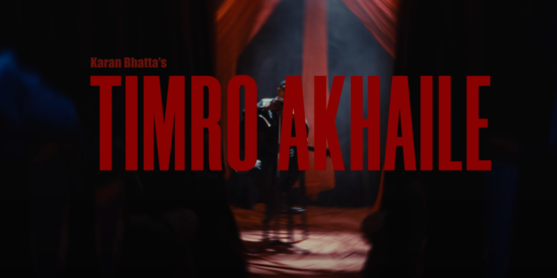 ‘Timro Ankhaile’ Released: Emotional Performance by Karan Bhatta with Music by Esther Rijan