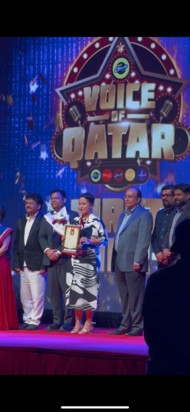 Nepali Talent Ahana Gurung Named First Runner-Up at Voice of Qatar