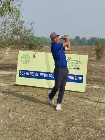 Surya Nepal NPGA Tour Championship: Bhuvan Nagarkoti takes lead