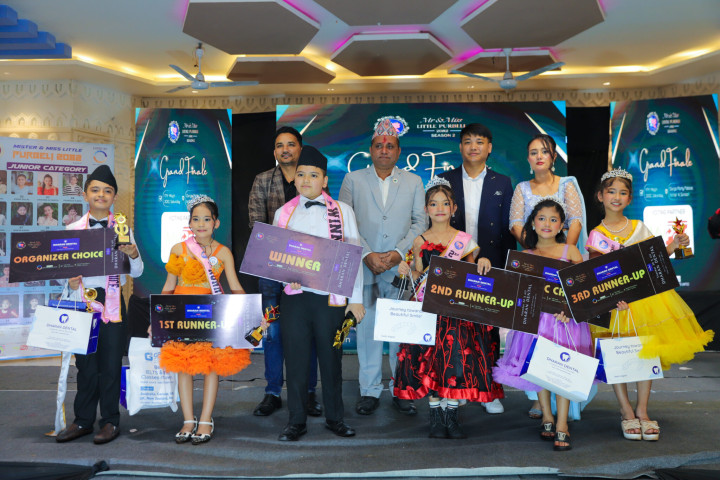 Second Edition of ‘Mr. and Miss Little Purbeli’ Concludes, Aryak and Yodin Emerge Winners