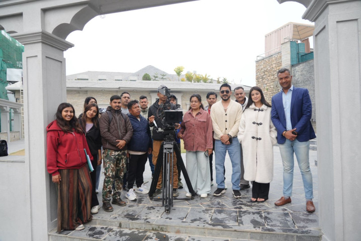 Filming of ‘Maya Bhanekai Yasto Hola’ Begins Under Rekha Thapa’s Direction