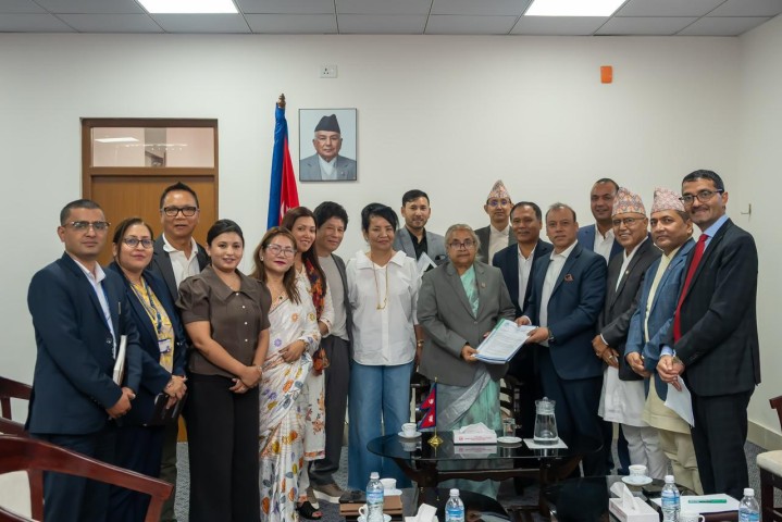 NRNA Delegation Meets Prime Minister and Senior Ministers, Commits to Support Reconstruction