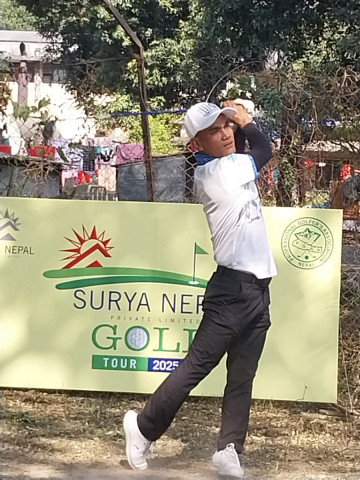 Surya Nepal Eastern Open, Defending champion Niraj extends lead on Day-2