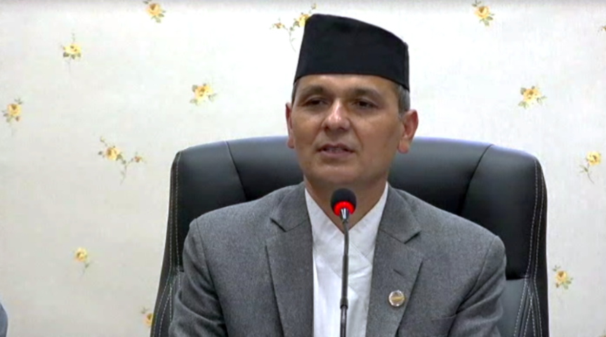 Home Minister Aryal: Government’s Main Responsibility is to Ensure Free and Fair Elections